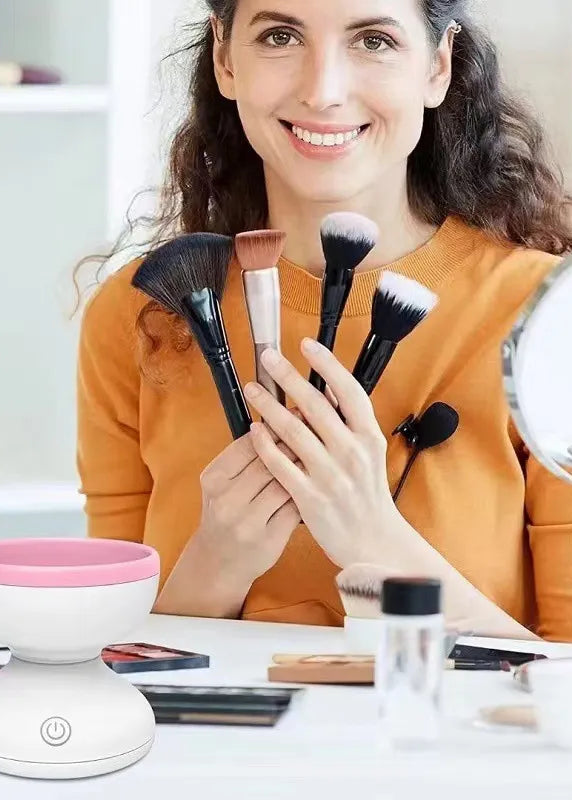 Portable Electric Makeup Brush Cleaner